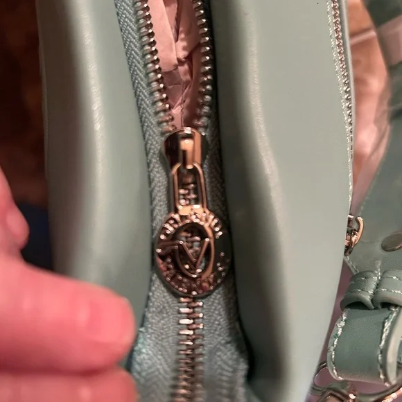 Valentino Orlandi Teal Crossbody Bag